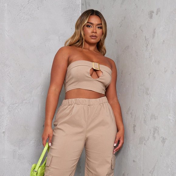 Pretty Little Thing (PLT) Cargo Pants - Picture 2 of 5